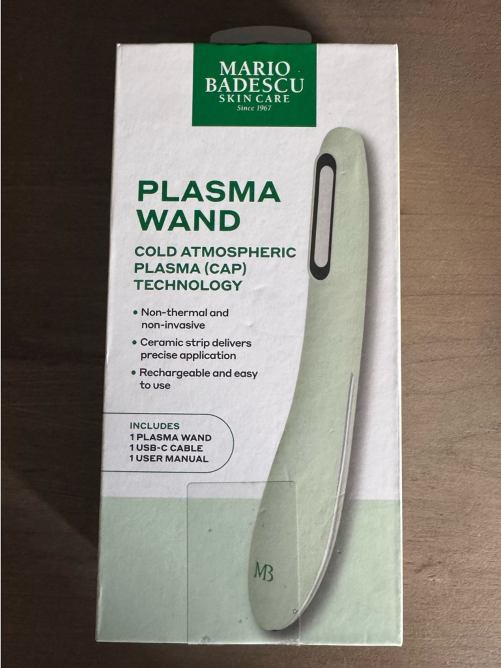 Mario Badescu Plasma Wand - Light Sage Green